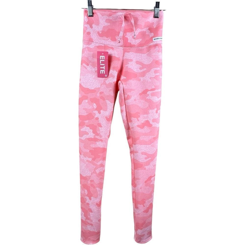 GALA Sport Elite Pink Camo Athletic Workout Leggings NWT S
